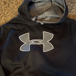 Under Armour Black and Gray Hoodie